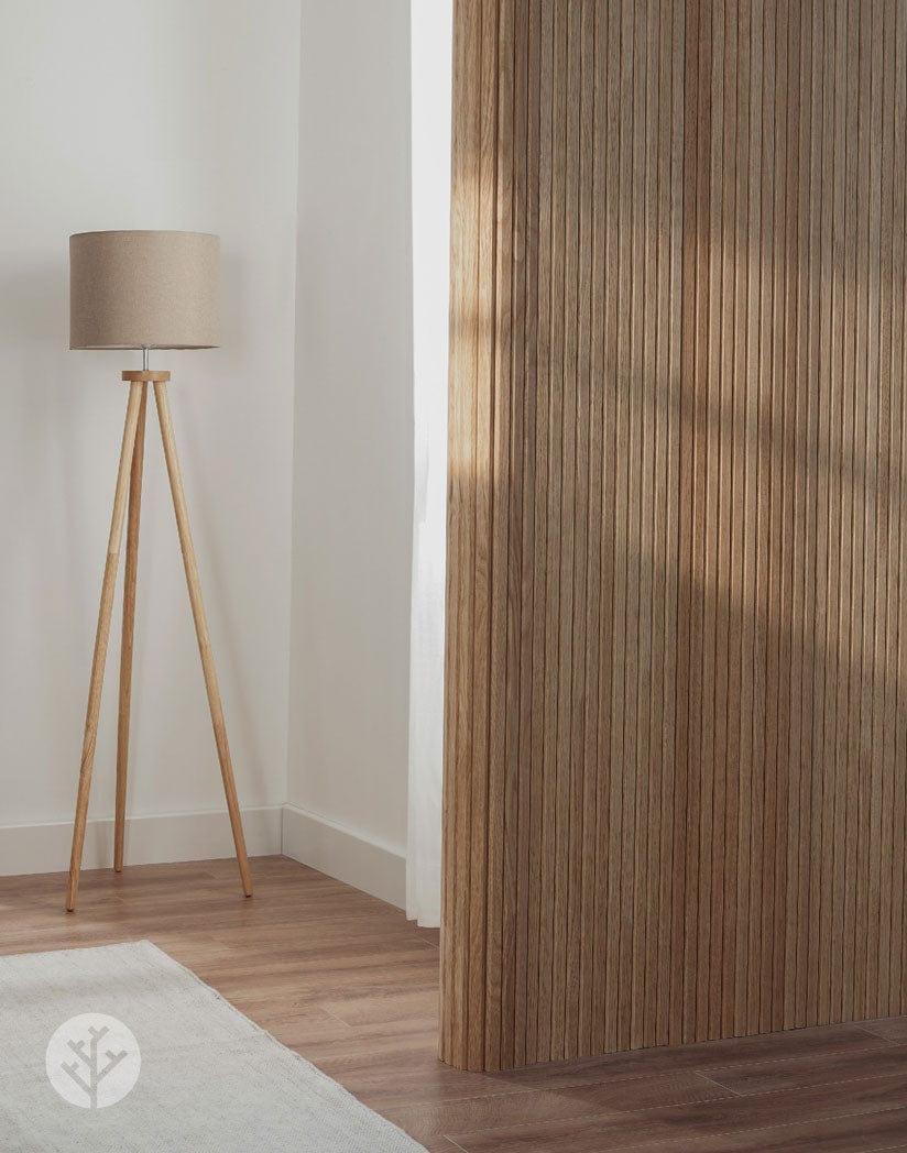 Flutto™ Oak Slat Flexible Tambour Wood Panels