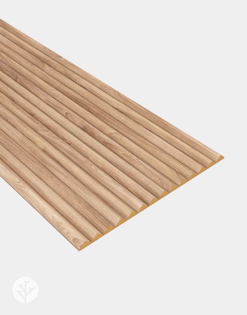 Flutto™ Oak Zigzag Flexible Tambour Wood Panels