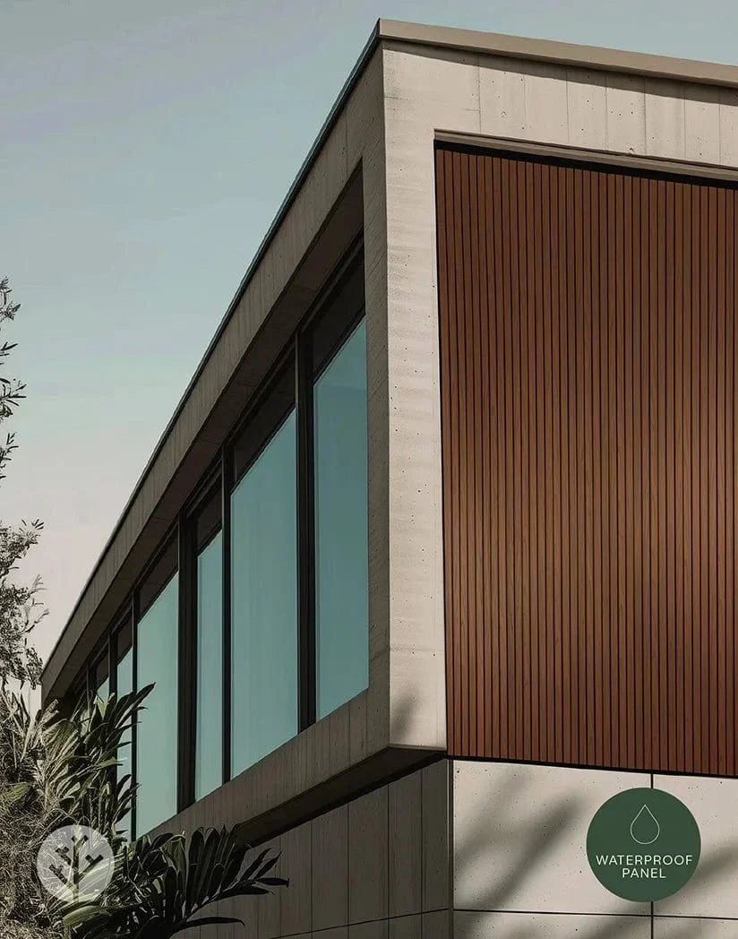 Plaank Oak Exterior Slat Wall Panels