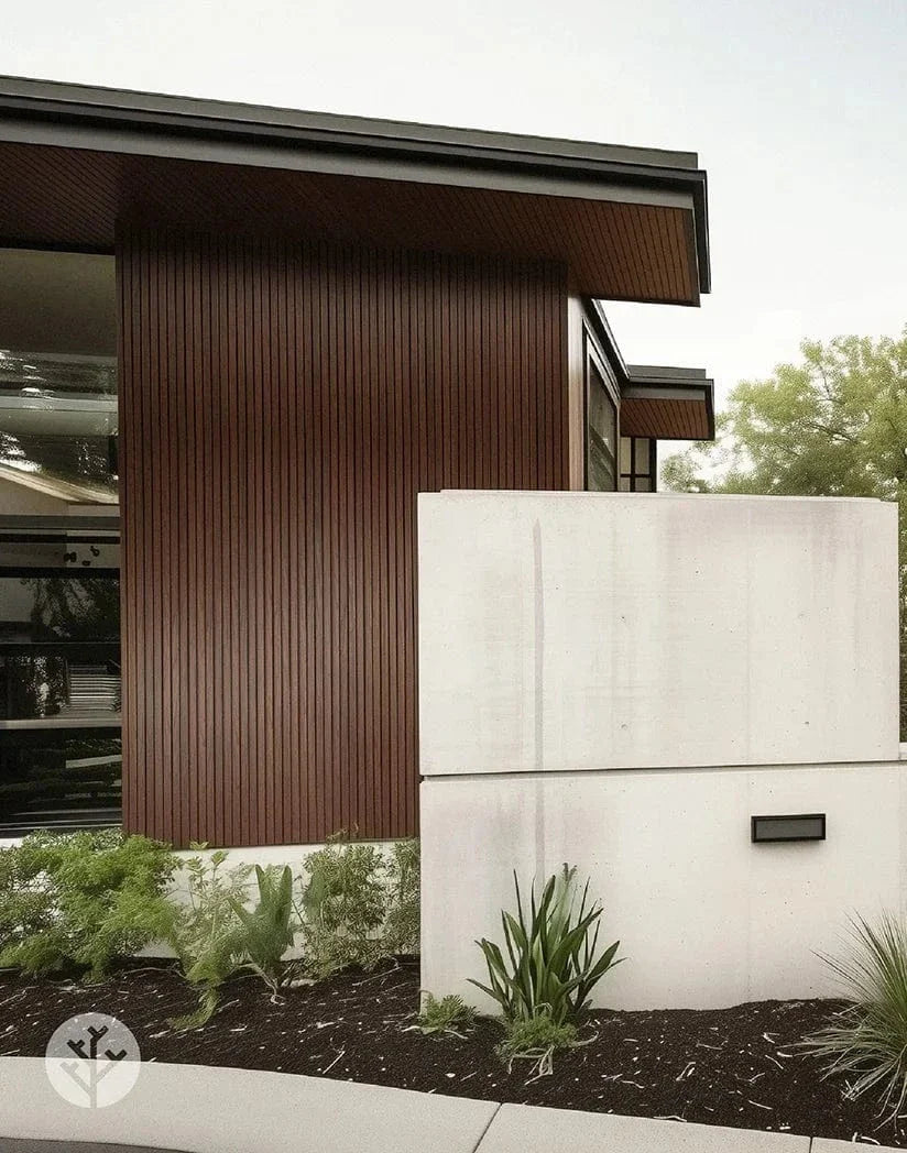 Plaank Oak Exterior Slat Wall Panels