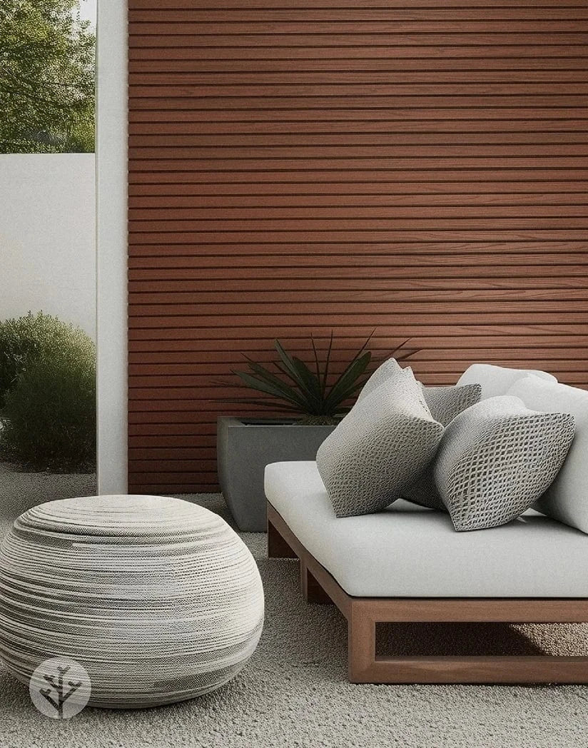 Plaank Oak Exterior Slat Wall Panels