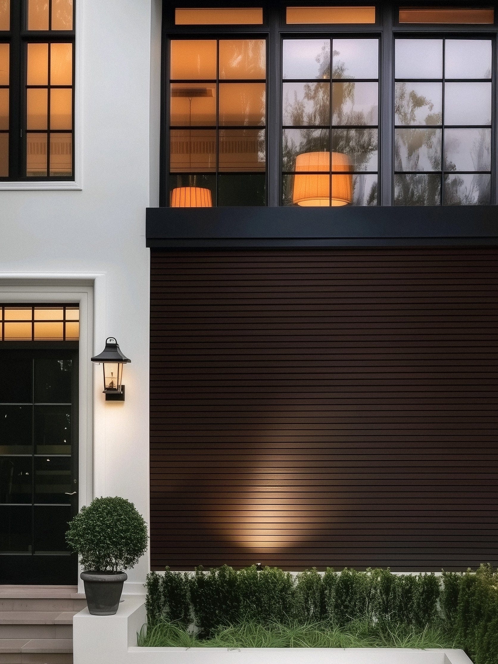 Plaank Walnut Exterior Slat Wall Panels