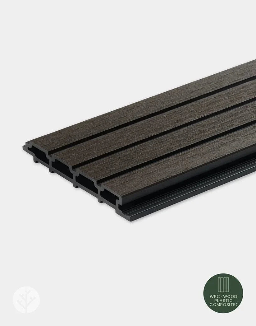 Plaank Walnut Exterior Slat Wall Panels