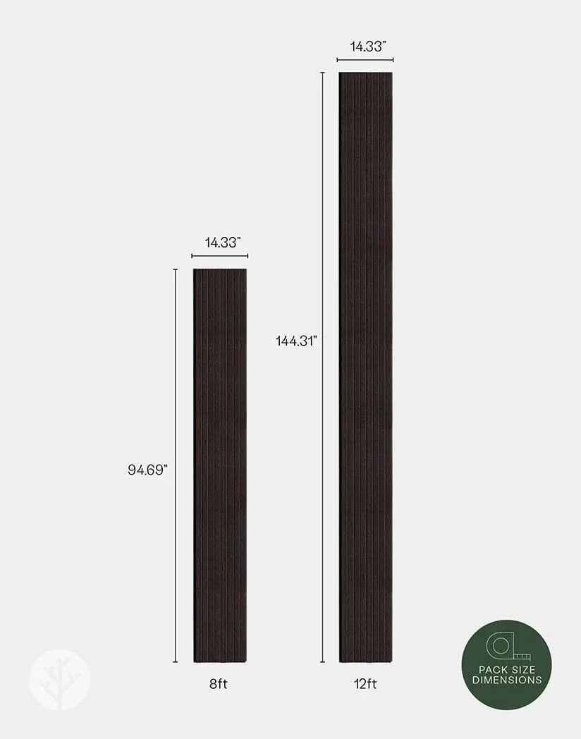 Plaank Walnut Exterior Slat Wall Panels