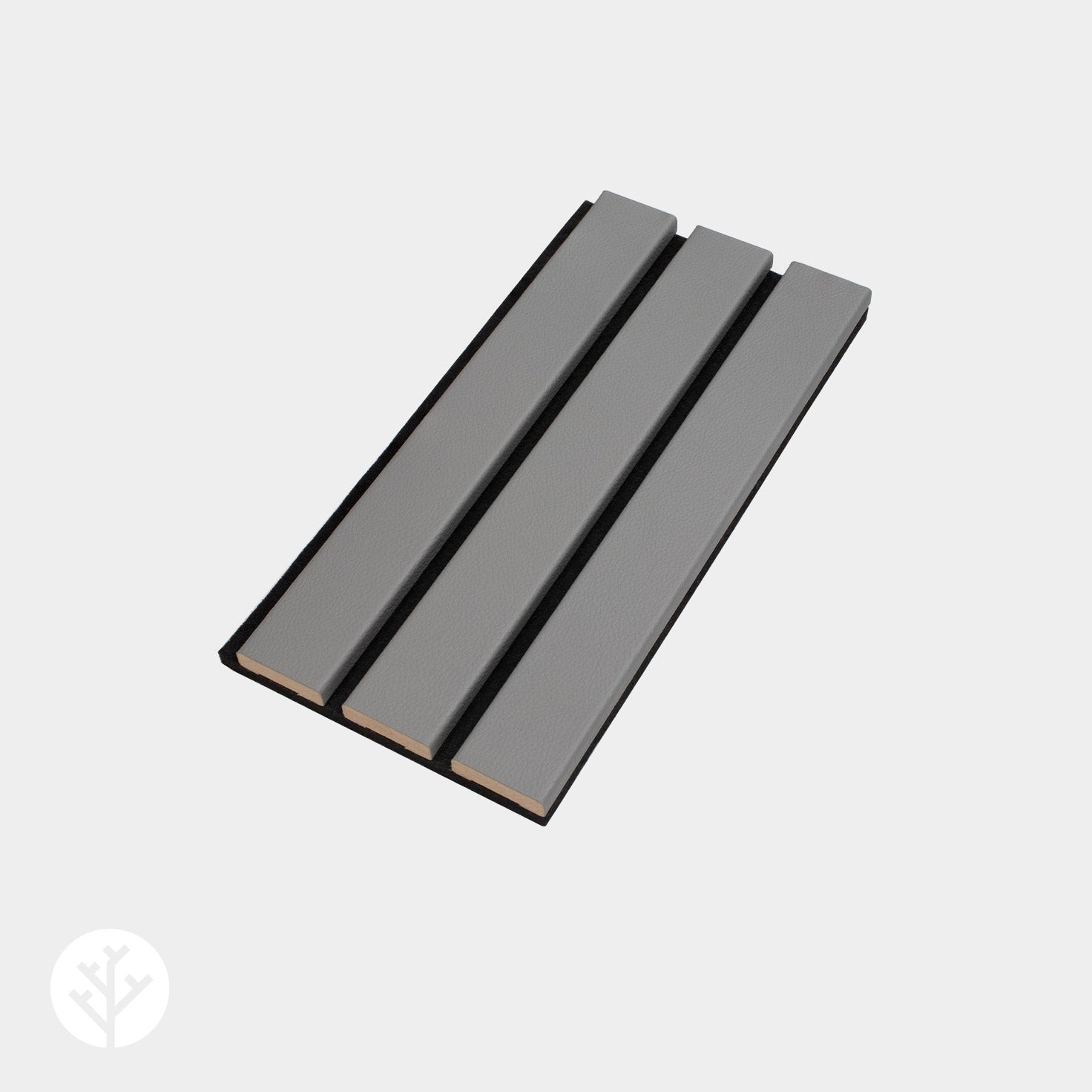 Slatpanel® Luxe Leather Acoustic Wide Slat Wall Panel Samples