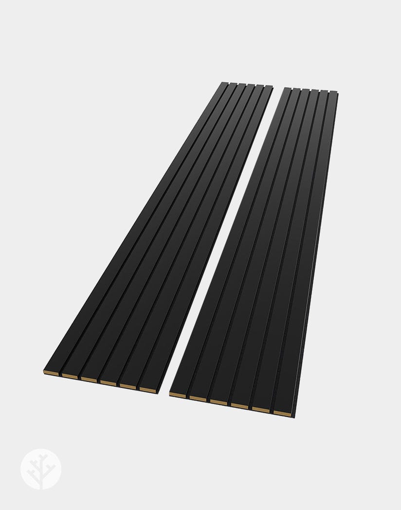 Slatpanel® Luxe Black Wide Slat Wall Panel