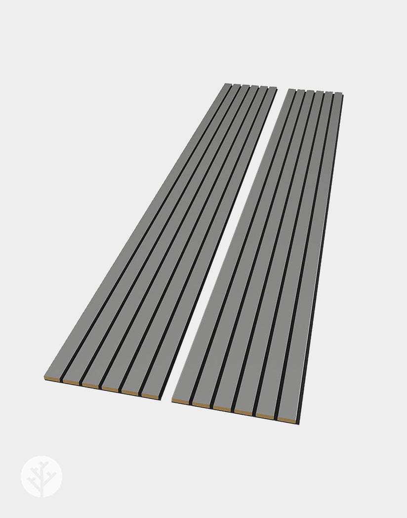 Slatpanel® Luxe Gray Wide Slat Wood Wall Panel