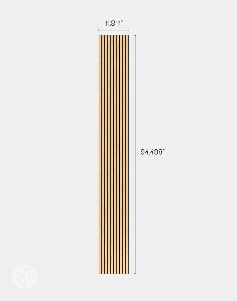 Ultraflex Oak Lightweight Flexible Wood Wall Panels | Original Slatpanel®