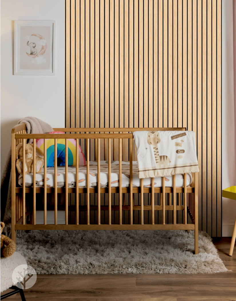 Ultraflex Oak Lightweight Flexible Wood Wall Panels | Original Slatpanel®