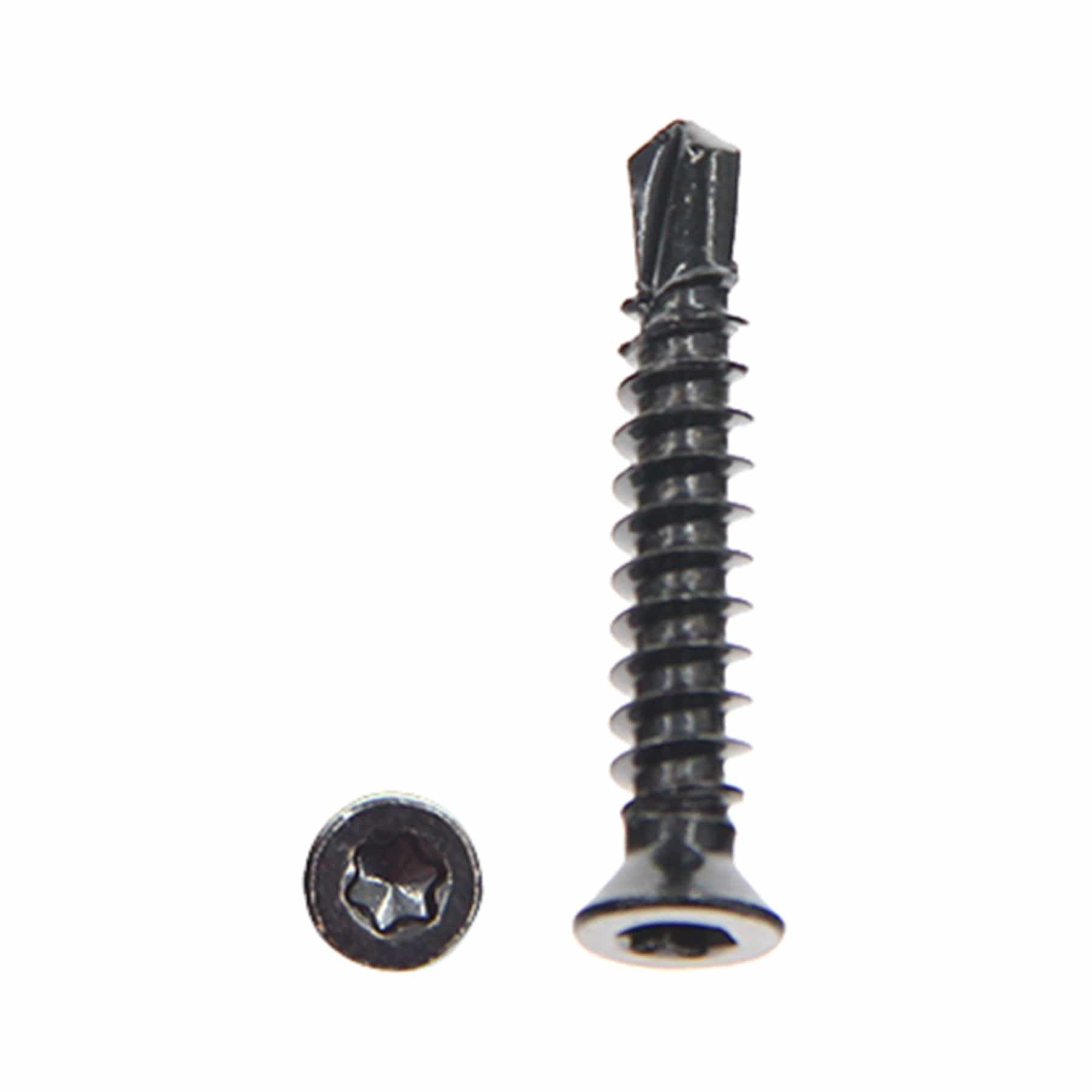 Plaank Black Joist Screws for Slat Wall Panels