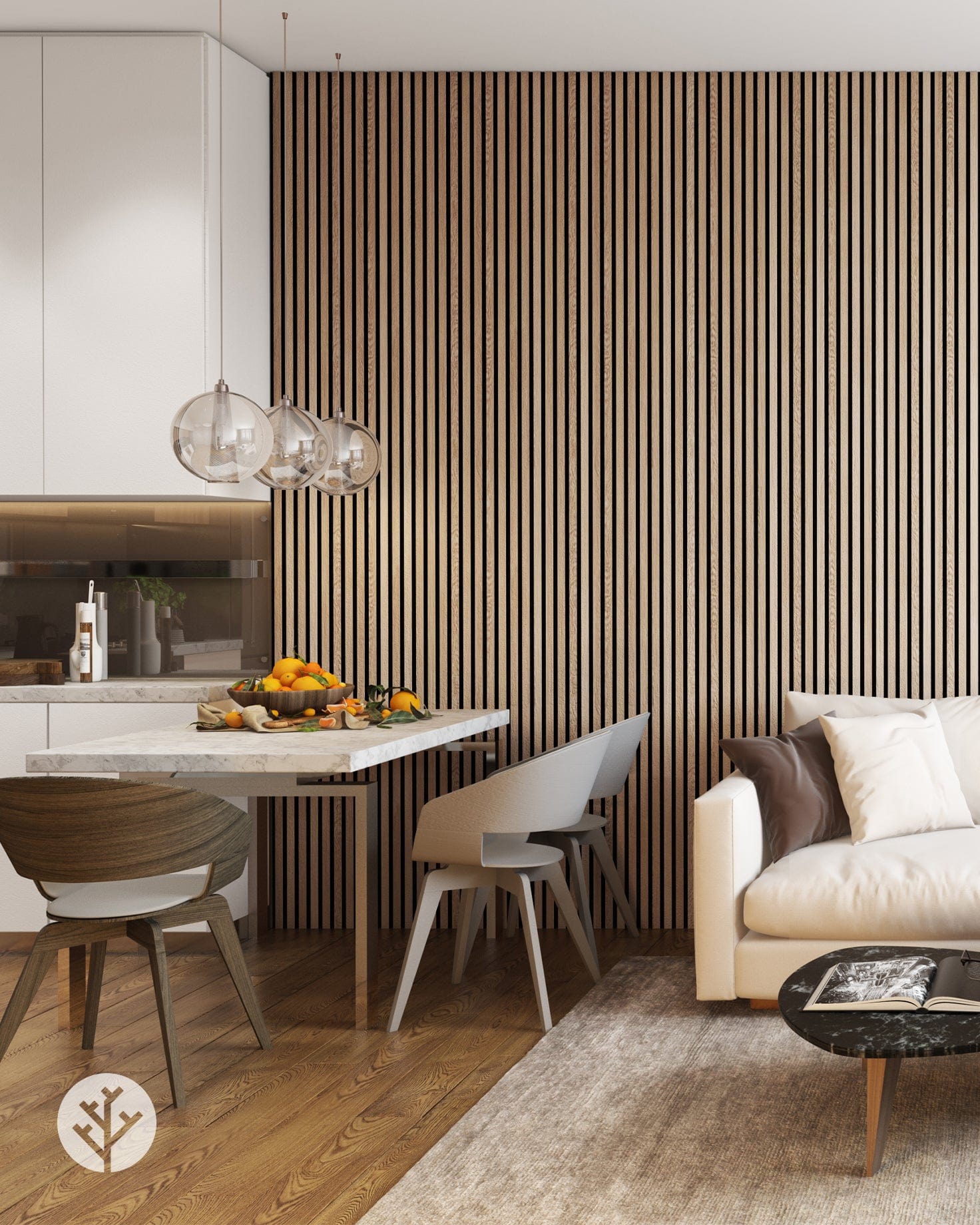 Luxury American Oak Acoustic Slat Wood Wall Panels | Original Slatpanel®