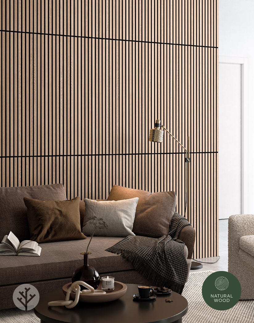 Luxury American Oak Acoustic Slat Wood Wall Panels | Original Slatpanel®