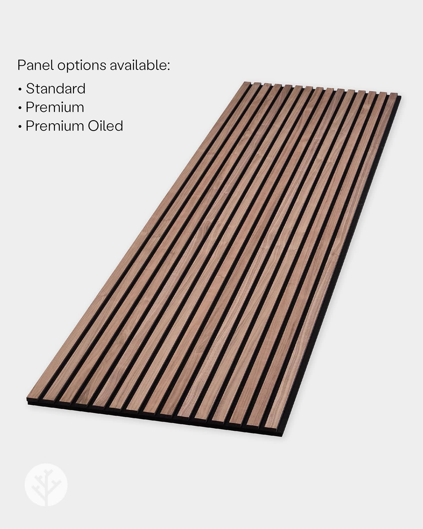 Luxury American Walnut Acoustic Slat Wood Wall Panels | Original Slatpanel®