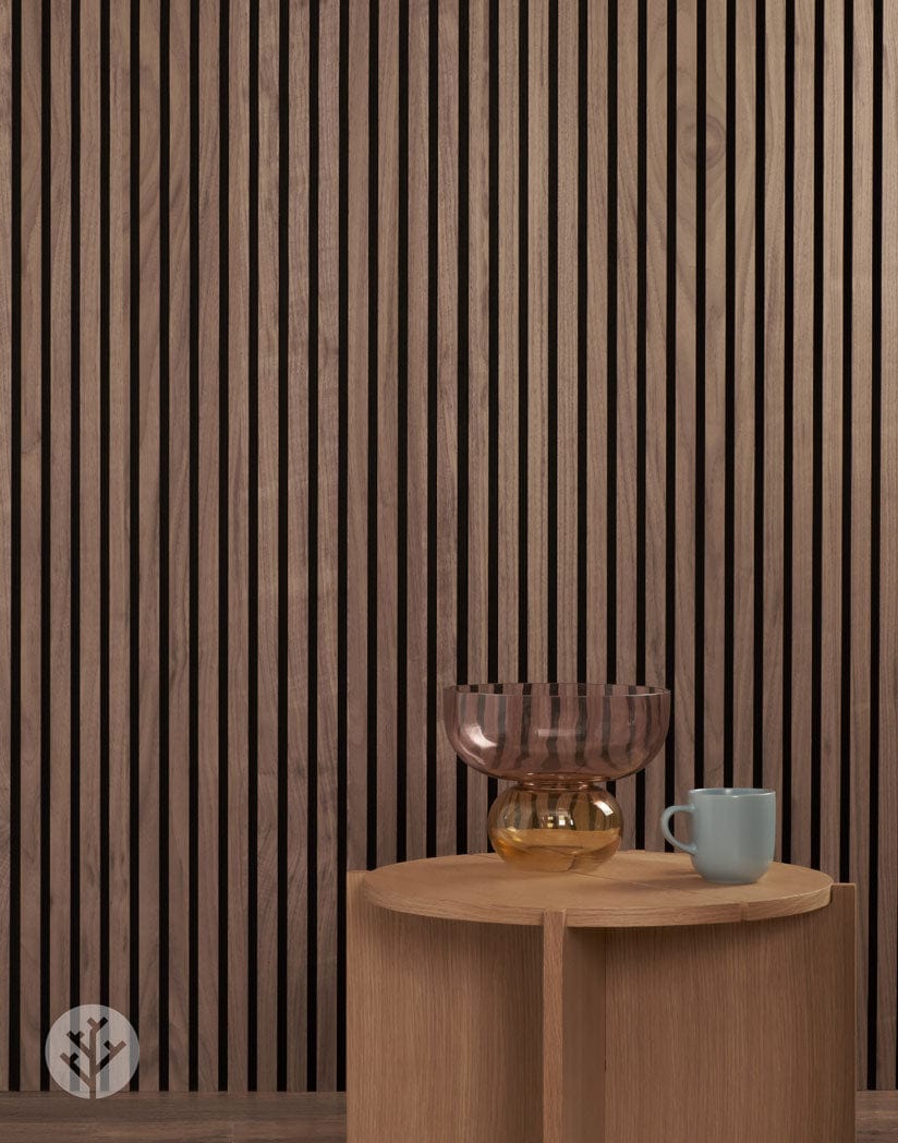 Luxury American Walnut Acoustic Slat Wood Wall Panels | Original Slatpanel®