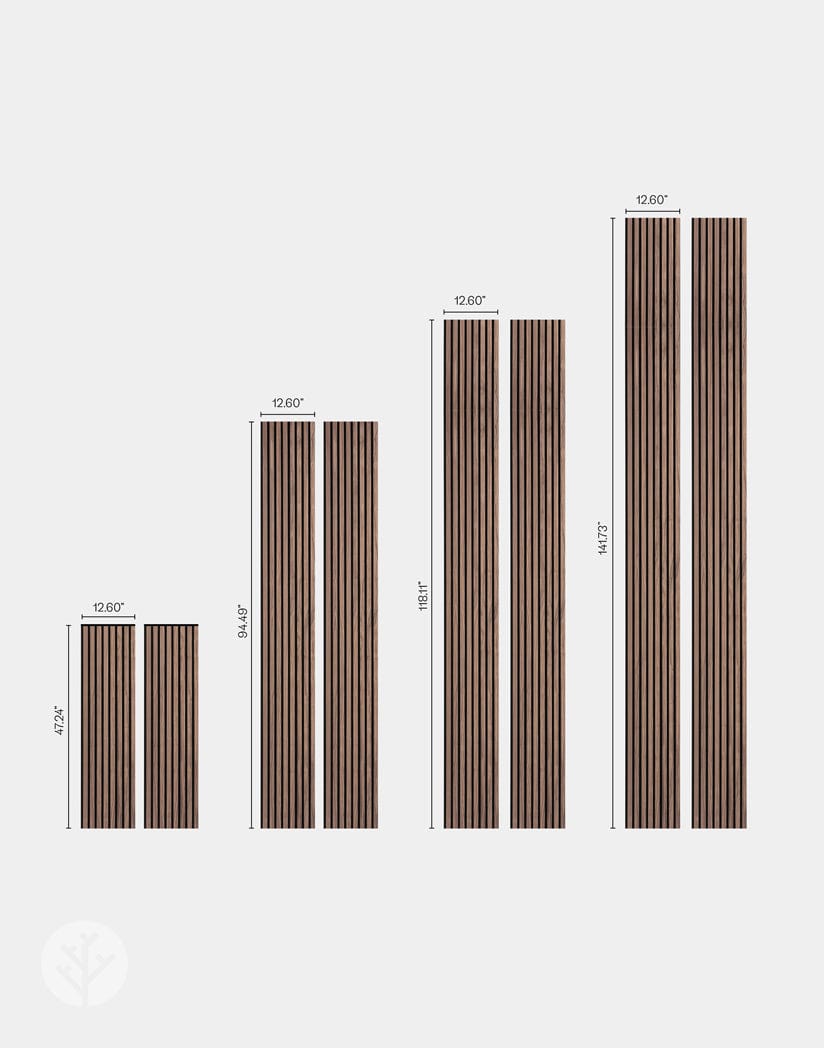 Luxury American Walnut Acoustic Slat Wood Wall Panels | Original Slatpanel®