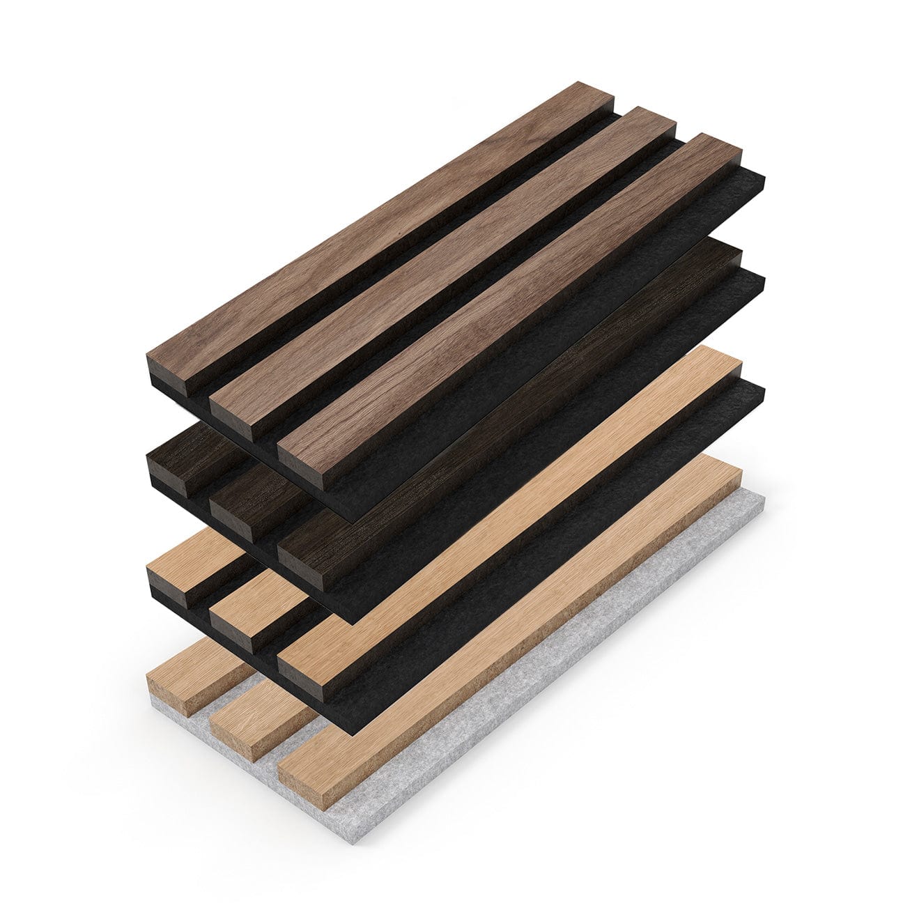 Acoustic Slat Wood Panels Sample Box