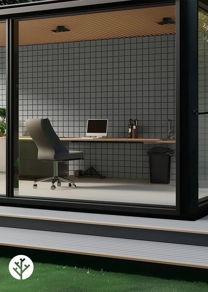 Geo-Lite Check Geometric Wall Panel