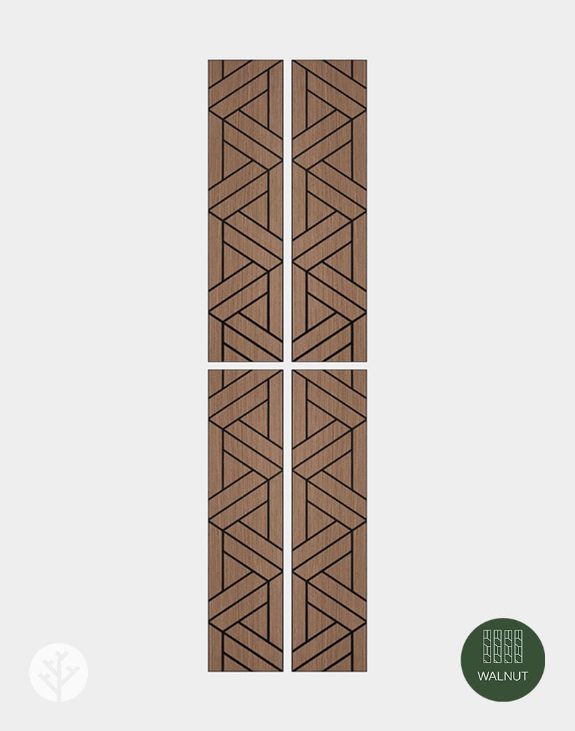 Geo-Lite Weave Geometric Wall Panel