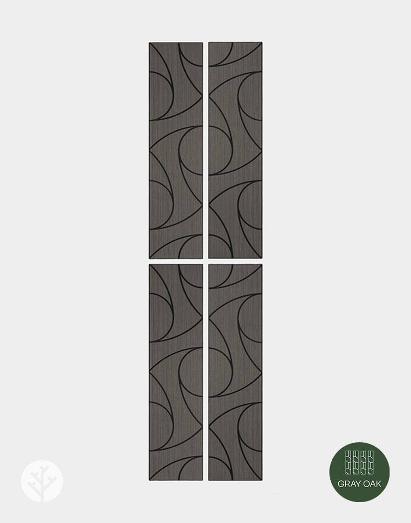 Geo-Lite Whirl Geometric Wall Panels