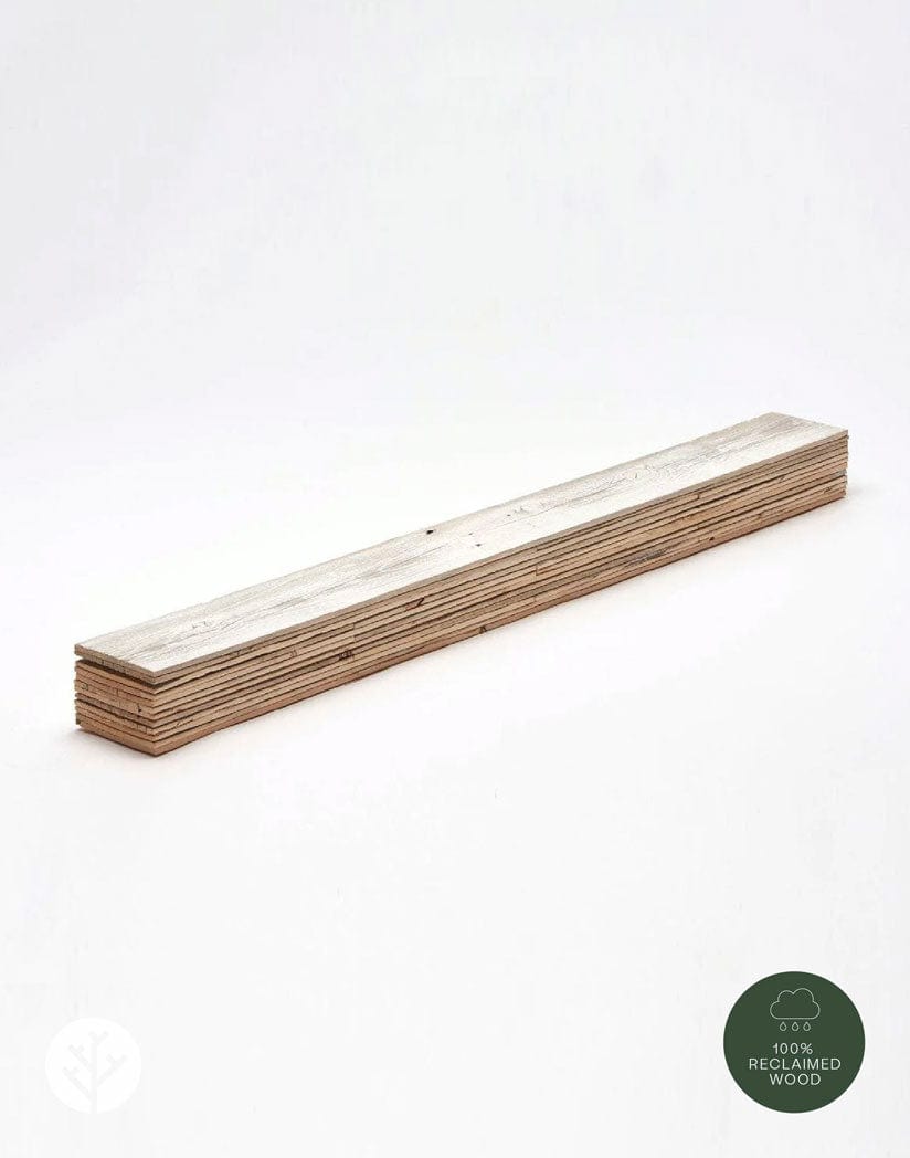 Culebra Peak White Reclaimed Wood Wall Panels