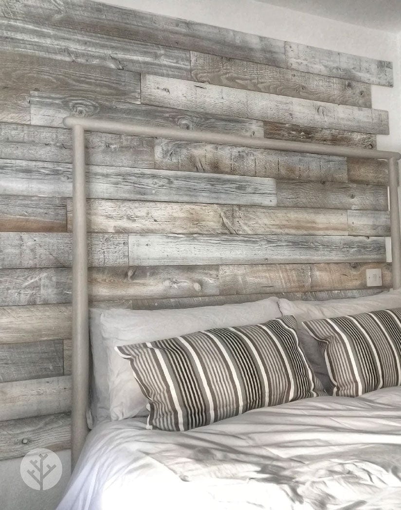 Culebra Peak White Reclaimed Wood Wall Panels