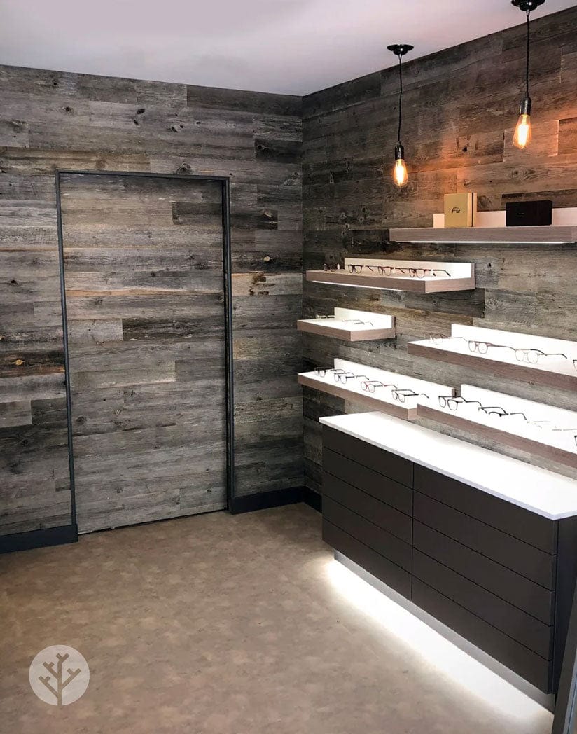 Rocky Mountain Grey Reclaimed Wood Wall Panels