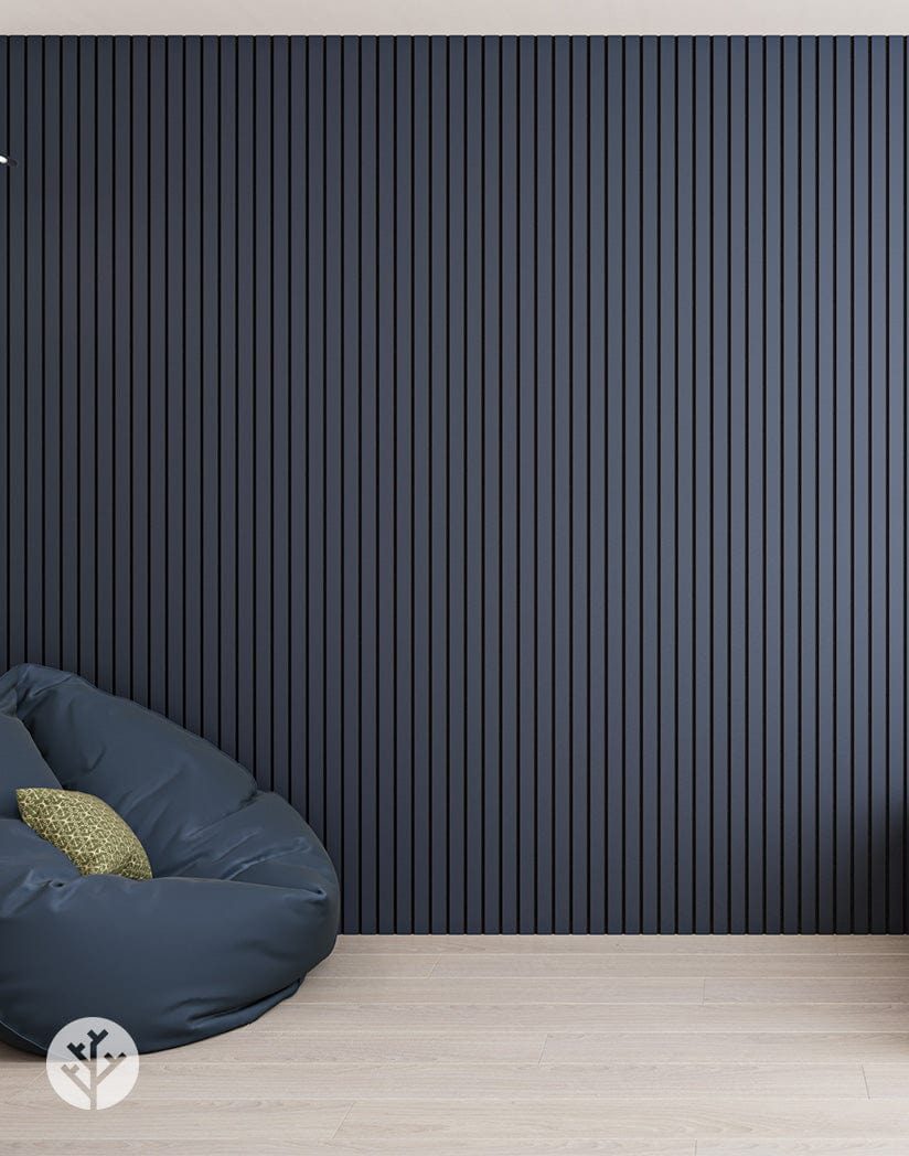 Slatpanel® Luxe Blue Wide Slat Wall Panel