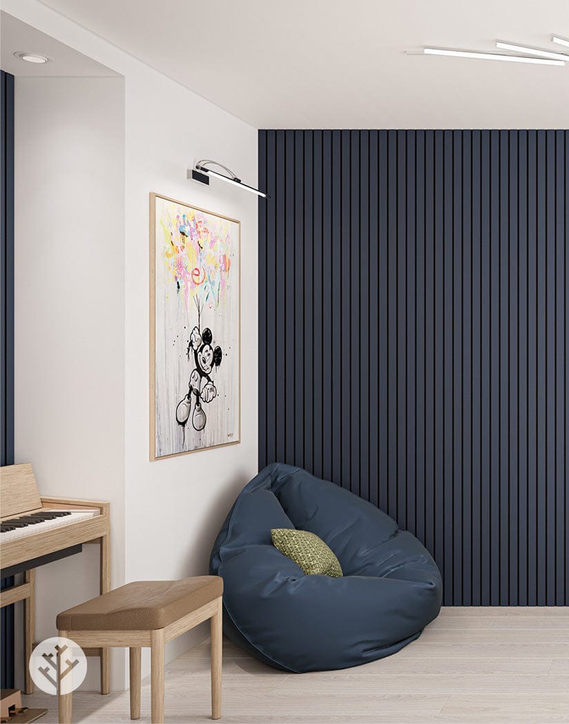 Slatpanel® Luxe Blue Wide Slat Wall Panel