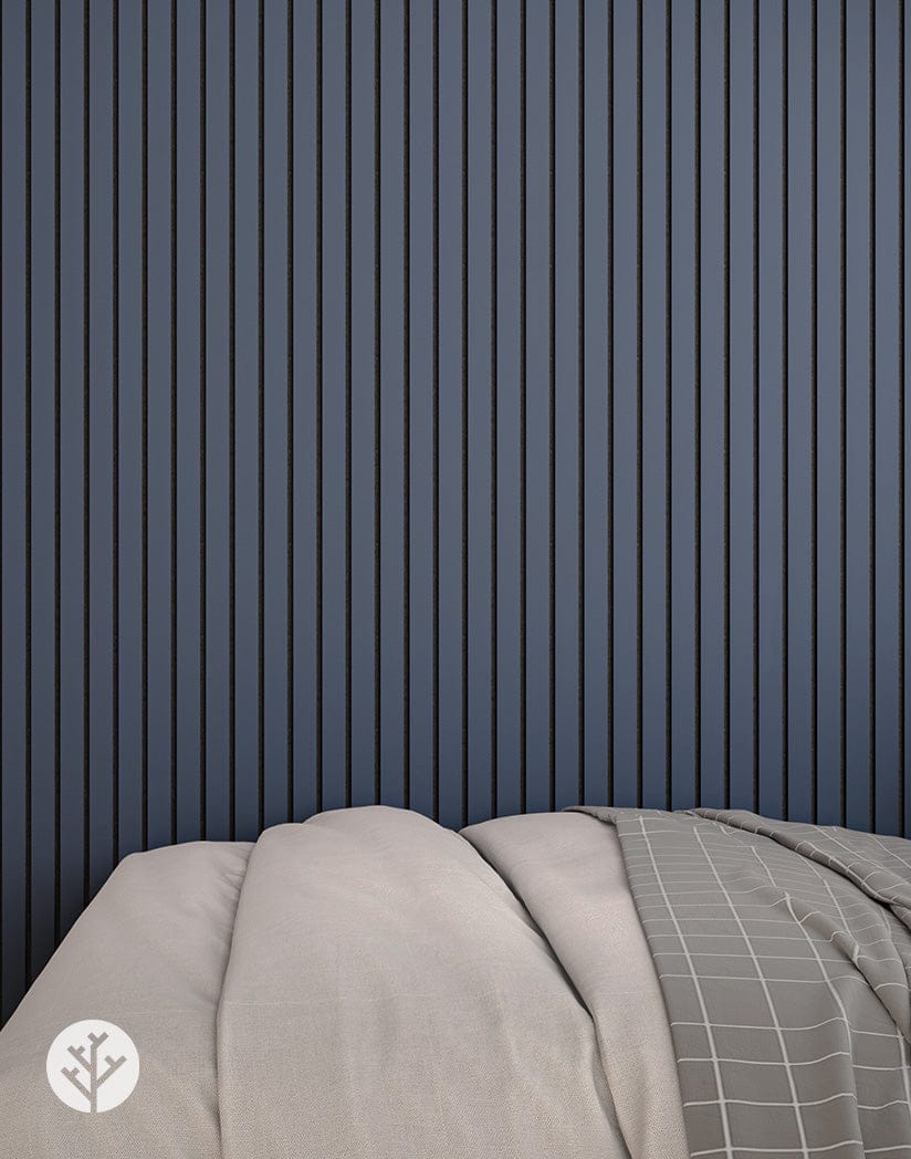 Slatpanel® Luxe Blue Wide Slat Wall Panel