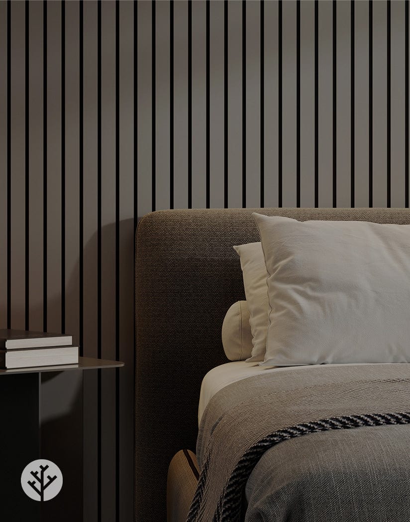 Slatpanel® Luxe Gray Wide Slat Wood Wall Panel