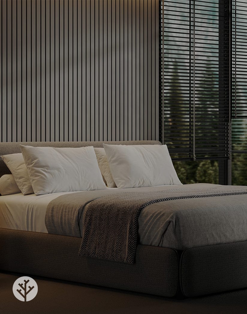 Slatpanel® Luxe Gray Wide Slat Wood Wall Panel
