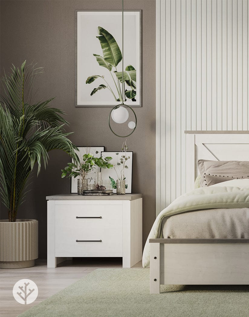 Slatpanel® Luxe White Wide Slat Wood Wall Panel