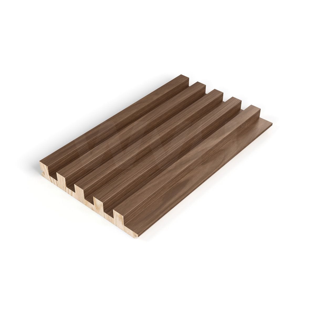 Fluted Tambour Wood Effect Wall Panel Samples