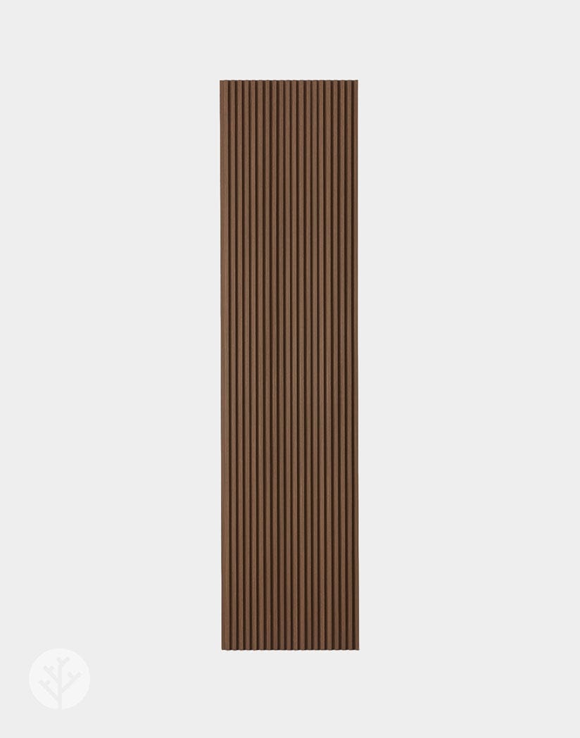 Walnut Slat Fluted Tambour Wood Effect Wall Panels