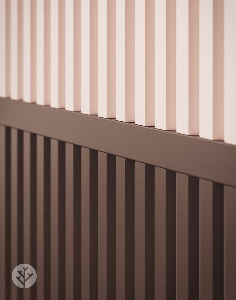 WVH® Block Paintable 3D Wall Panel Trims