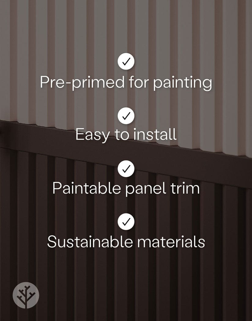 WVH® Block Paintable 3D Wall Panel Trims