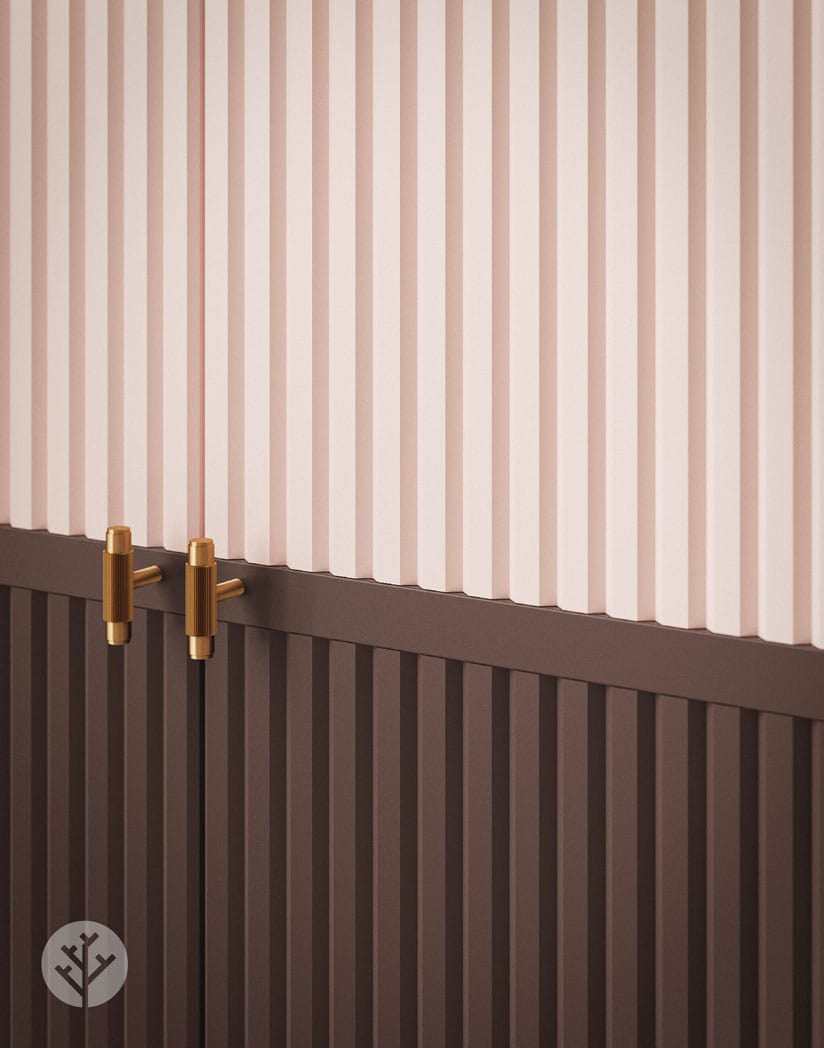 WVH® Slat Paintable 3D Wall Panels