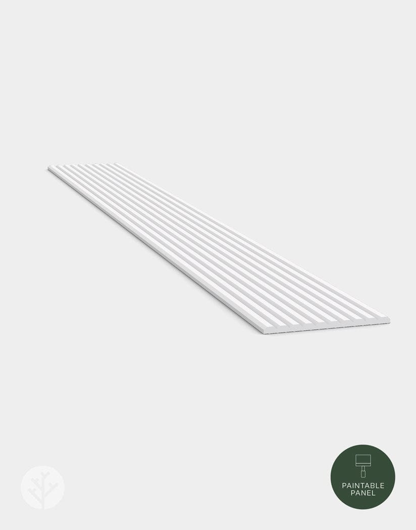 WVH® Slat Paintable 3D Wall Panels