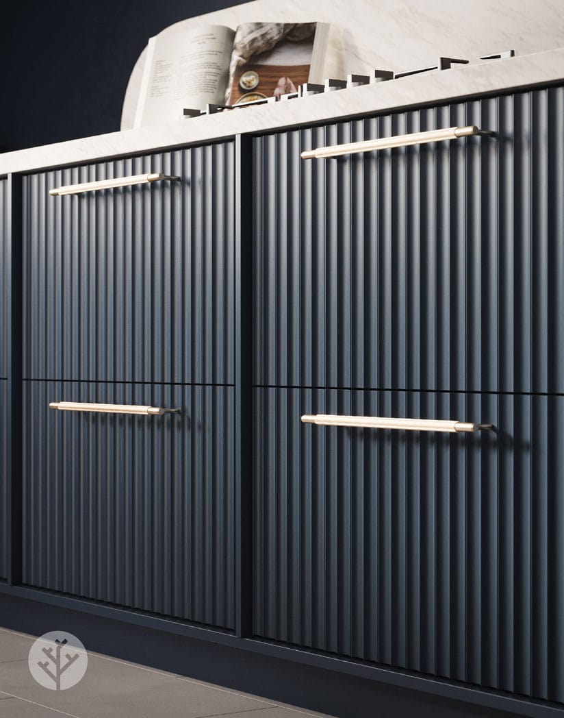 WVH® Valley Paintable 3D Wall Panels