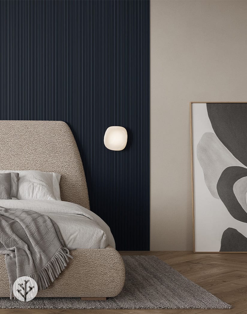 Flutto™ Blue Mini Ridge Flexible Tambour Panels