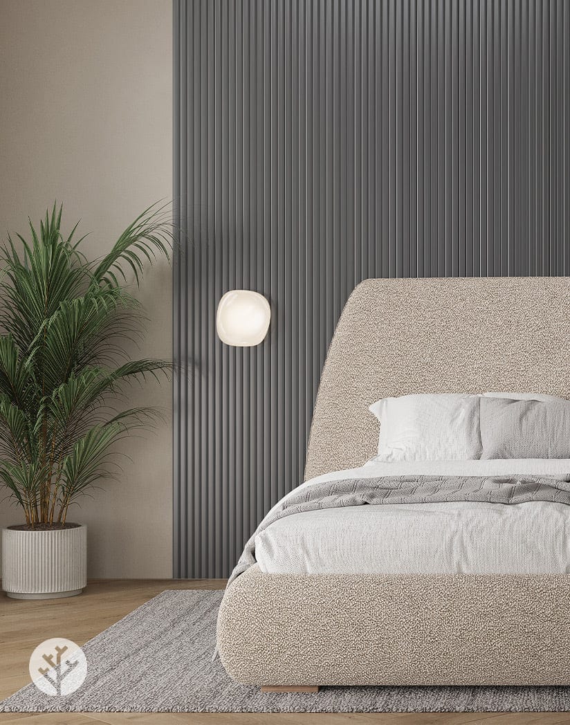 Flutto™ Gray Slat Flexible Tambour Panels