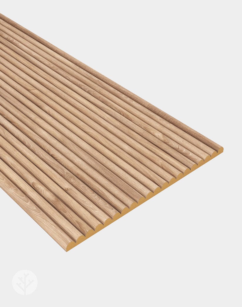 Flutto™ Oak Mini-Ridge Flexible Tambour Wood Panels