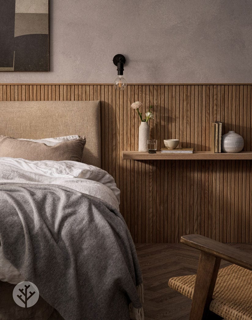 Flutto™ Oak Slat Flexible Tambour Wood Panels