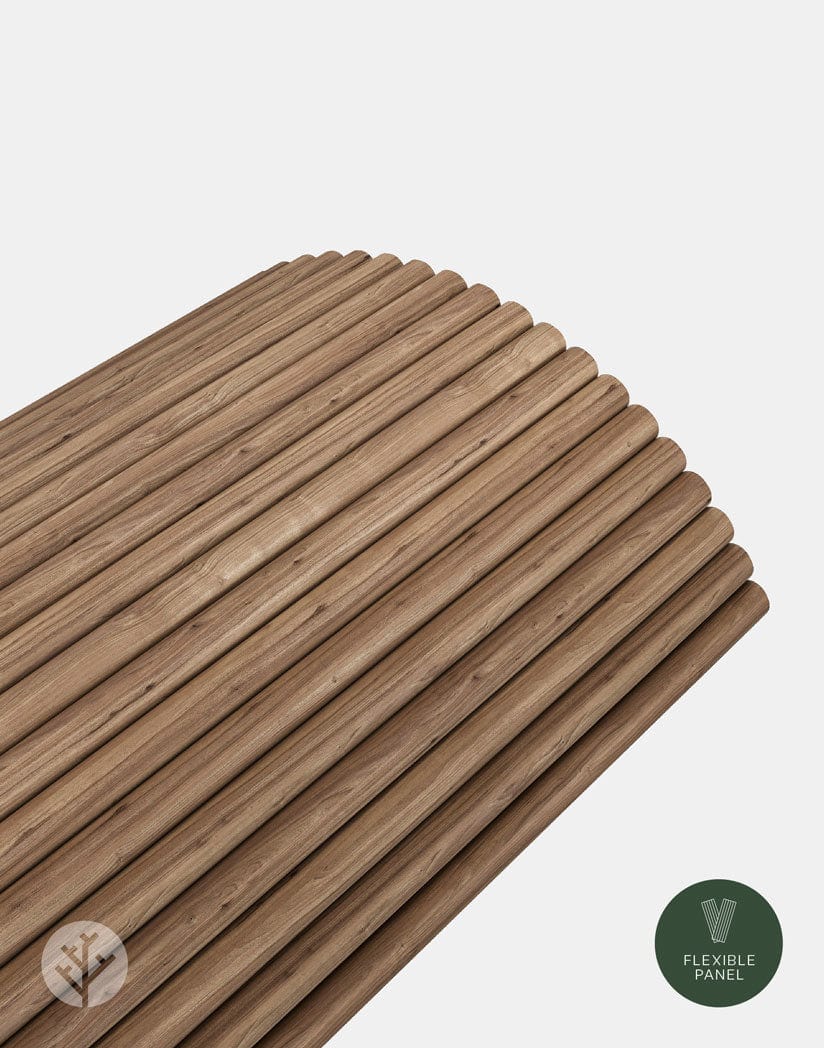 Flutto™ Walnut Ridge Flexible Tambour Wood Panels
