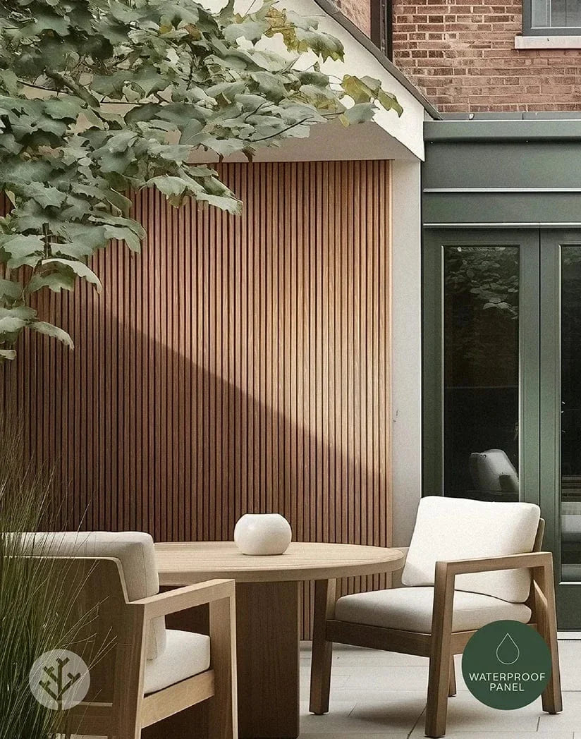 Plaank Birch Exterior Slat Wall Panels