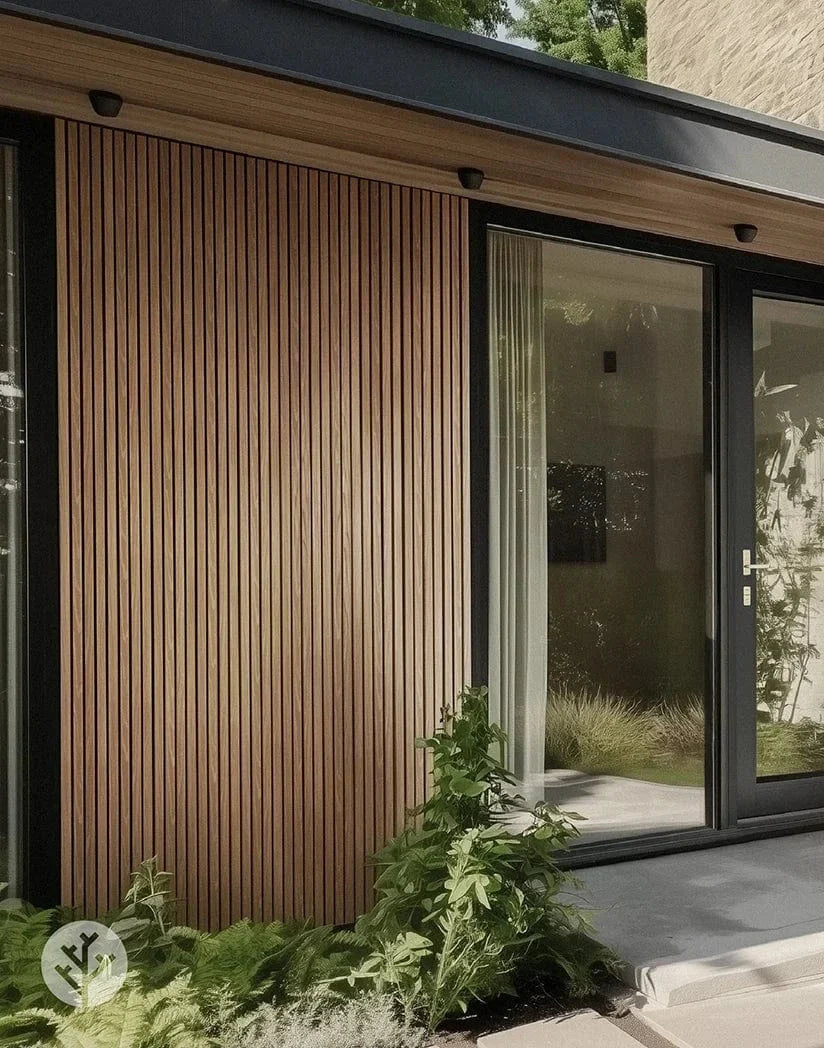 Plaank Birch Exterior Slat Wall Panels