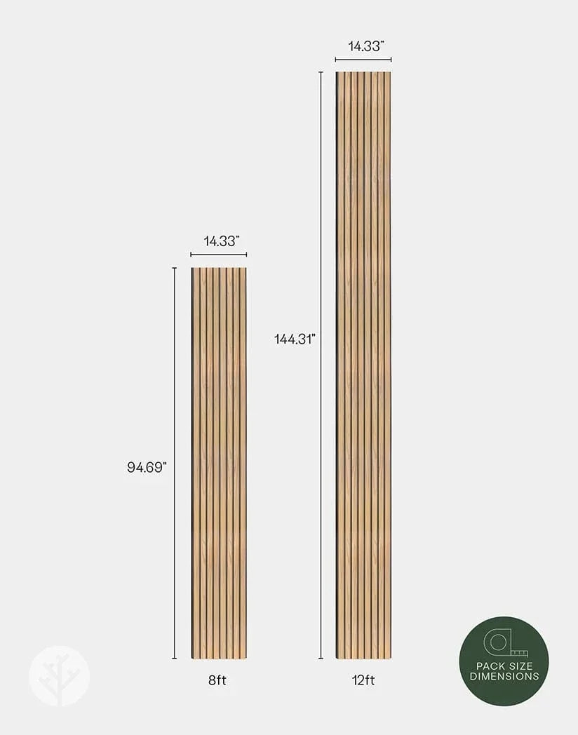 Plaank Birch Exterior Slat Wall Panels