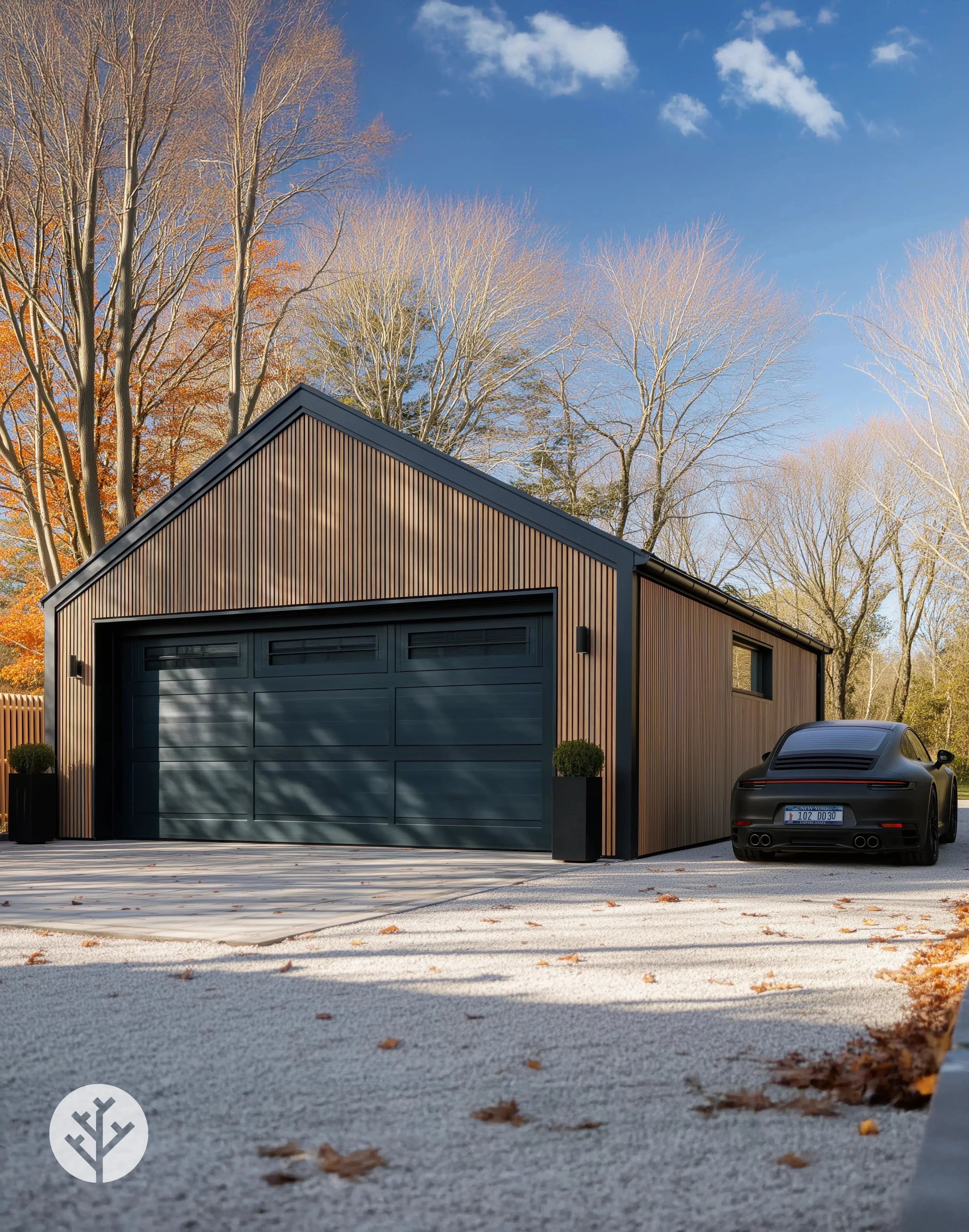 Plaank Birch Exterior Slat Wall Panels