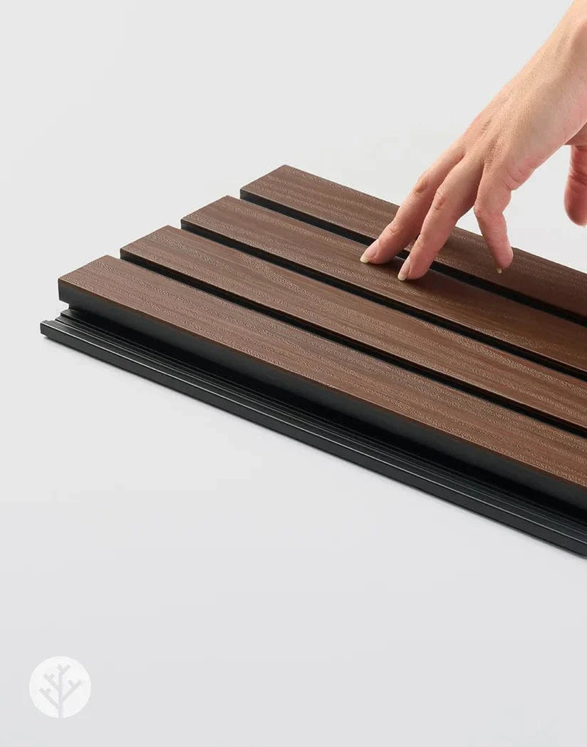 Plaank Oak Exterior Slat Wall Panels