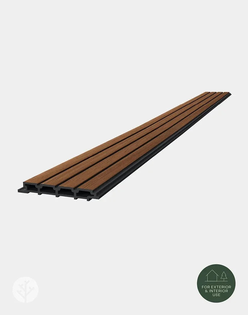 Plaank Oak Exterior Slat Wall Panels